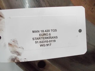 MAN TGS - 18.420 51.02310-0119 STARTERKRANS EURO 6 afbeelding 3 miniatuur