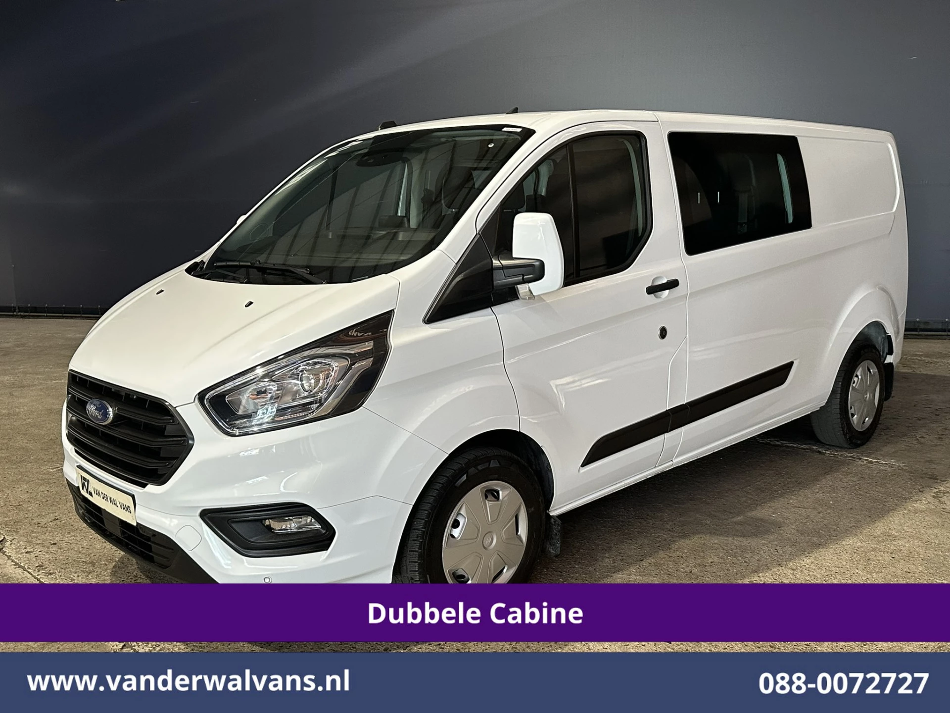 Ford Transit Custom 2021 - 2.0 TDCI 130pk Automaat L2H1 Dubbele cabine Euro6 Airco | 6-Zits | Camera | Navigatie | LED Bild 13