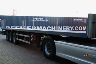 Groenewegen 2000 - DRO-12-27 3 Axle Trailer, 32t Capacity, BPW Axles afbeelding 2 miniatuur