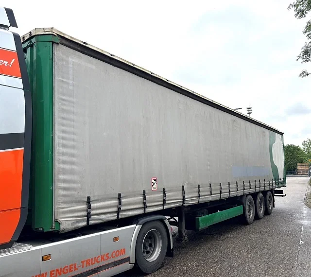 Krone 2006 - SDP 27 CURTAINSIDE WITH SLIDING ROOF APK/TUV 08-2027 (SAF AXLES / DISC BRAKES / ABS BRAKES / ETC.) image 1