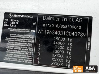 Mercedes-Benz Actros 2022 - 1845 LS afbeelding 3 miniatuur