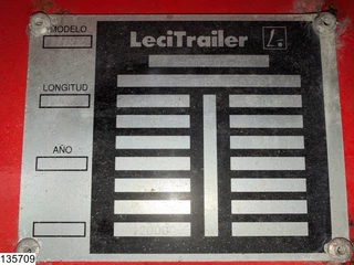 Lecitrailer N/A 2008 - open laadbak 38,000 kg, 7.02 m extendable image 5