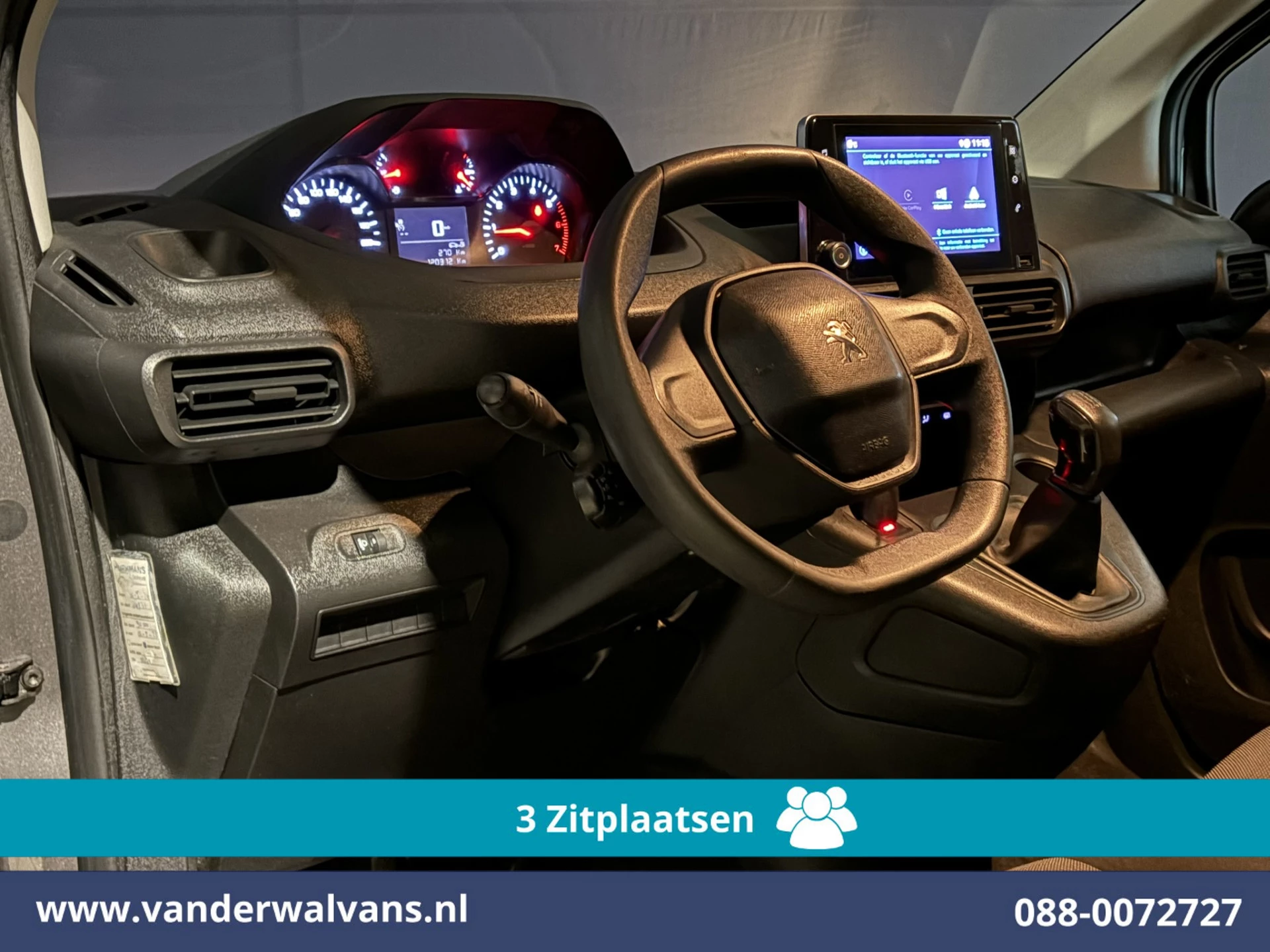 Peugeot Partner 2020 - 1.5 BlueHDI 102pk L2H1 Euro6 Airco | 3-Zits | Apple Carplay | Camera | Cruisecontrol | Trekhaak zdjęcie 14