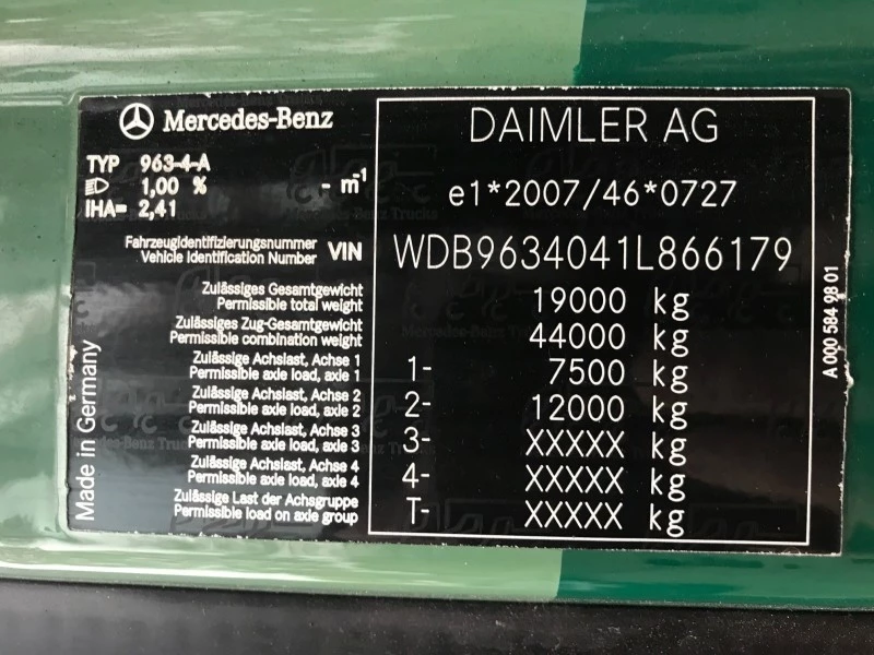 Mercedes-Benz 2014 - A 0006000101 SLAAPCABINE STREAMSPACE obrázek 10