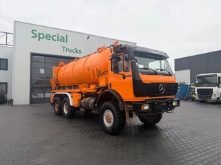 Mercedes-Benz SK 2629 1991 - 6x6 Müller 14500L Kolkenzuiger/kanalreiniger/Vacuum Truck te koop