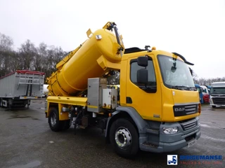 DAF LF 55.220 4X2 RHD Whale vacuum tank 8.1 m3 2013 imagem 2 miniatura