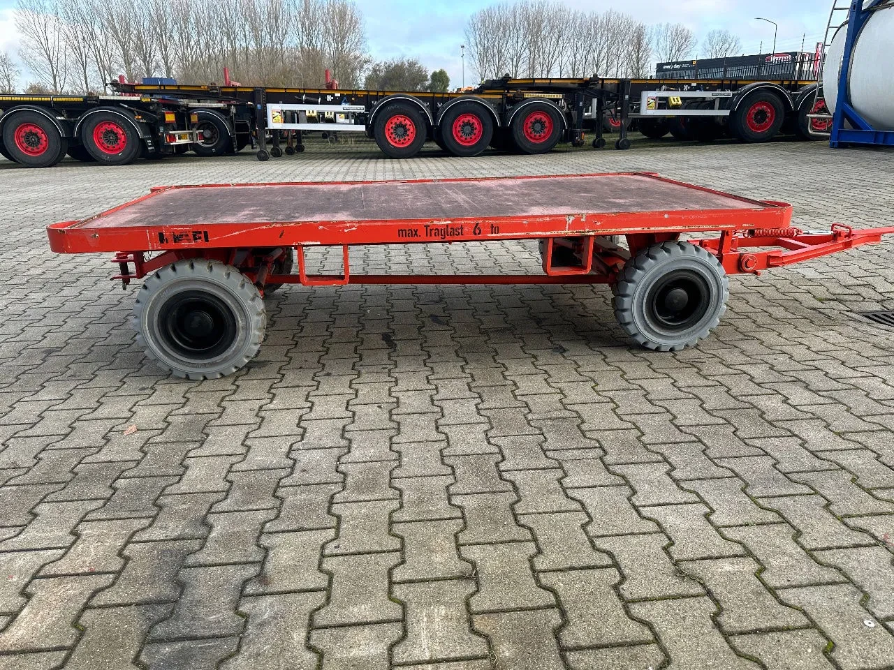 Mafi 2016 - stack of 2x double-steered and connectable heavy-duty trailers with 6000kg loading capacity, 9x available afbeelding 23