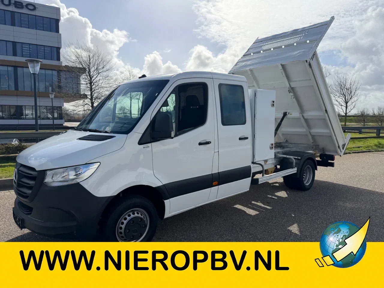 Mercedes-Benz Sprinter 2021 - 514cdi automaat airco dub cab met kieper imagem 1