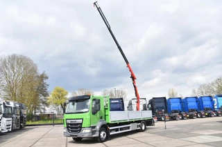 DAF LF 230 2023 - 4x2 + PALFINGER PK 7.501 SLD5 - AS GOOD AS NEW - ONLY 46 TKM - 3 SEATS - WHEELBASE: 535 CM - CAMERA - REMOTE CONTROL - bild 2