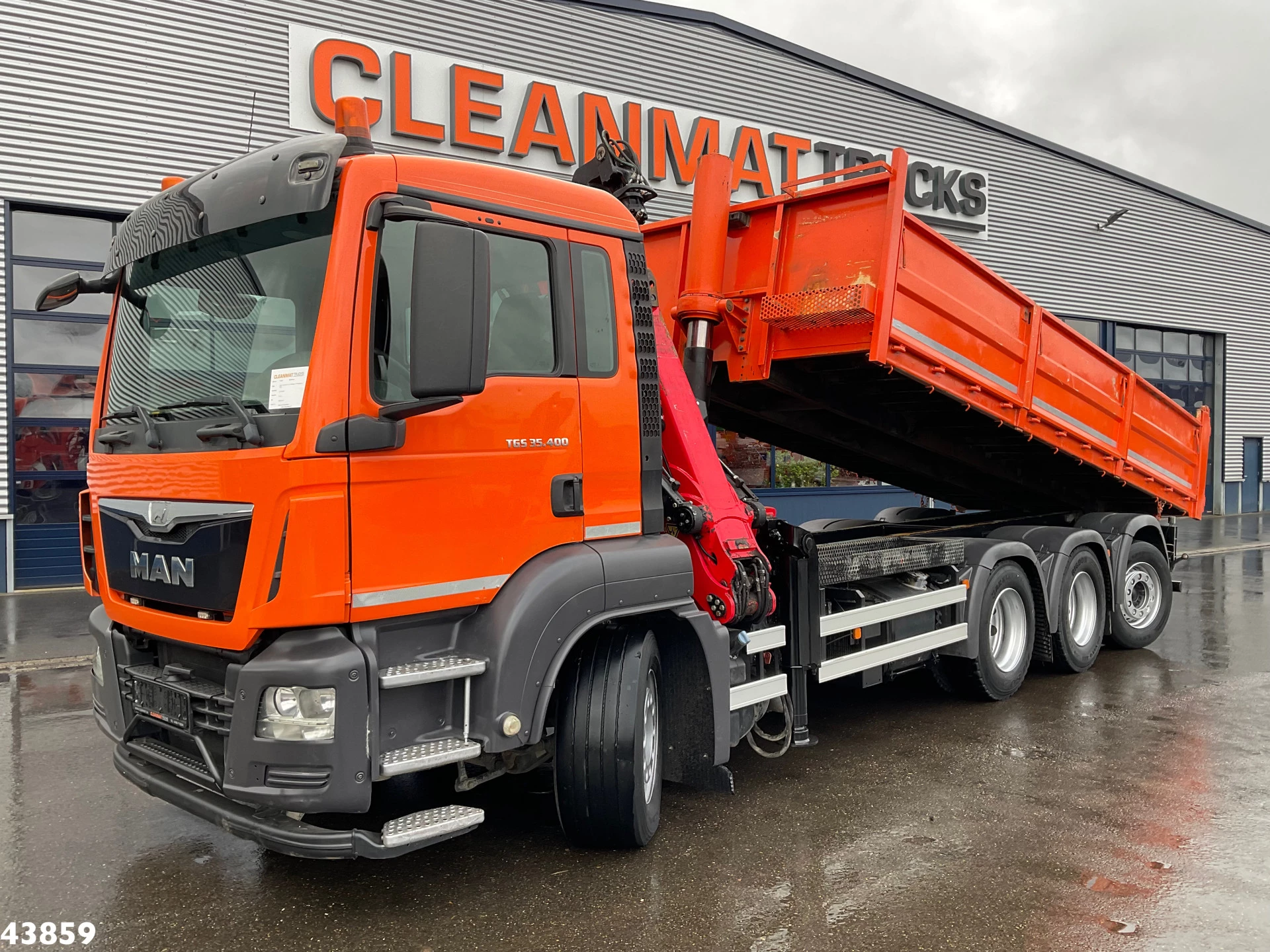 MAN TGS 2015 - 35.400 8x4 Euro 6 Palfinger 17 Tonmeter Z-kraan afbeelding 3