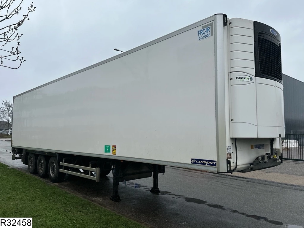 LAMBERET 2017 - Koel vries Carrier Vector 1550, Dhollandia, Lift axle afbeelding 8