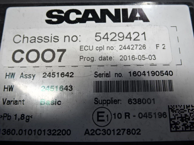 Scania - S3021072UP obrázek 2
