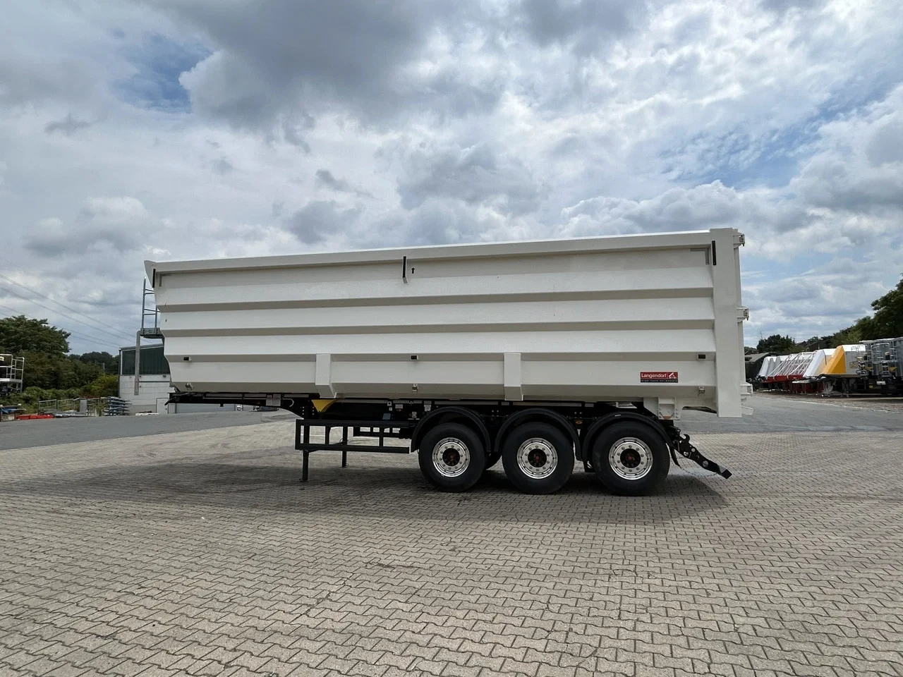 Langendorf 2026 - 08.2027 SKS 24/30 53,6 cbm Stahl Schrottmulde afbeelding 1