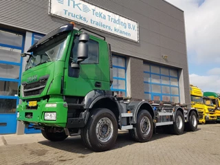 Iveco Stralis 2014 - 450 8x4 Steel 430.000 km kettingsyst 30 ton obrazek 1
