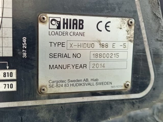 Volvo FM 2014 - 370 6x2*4 - HIAB X-Hiduo 188 E-5 Crane with remote - Euro 6 image 26