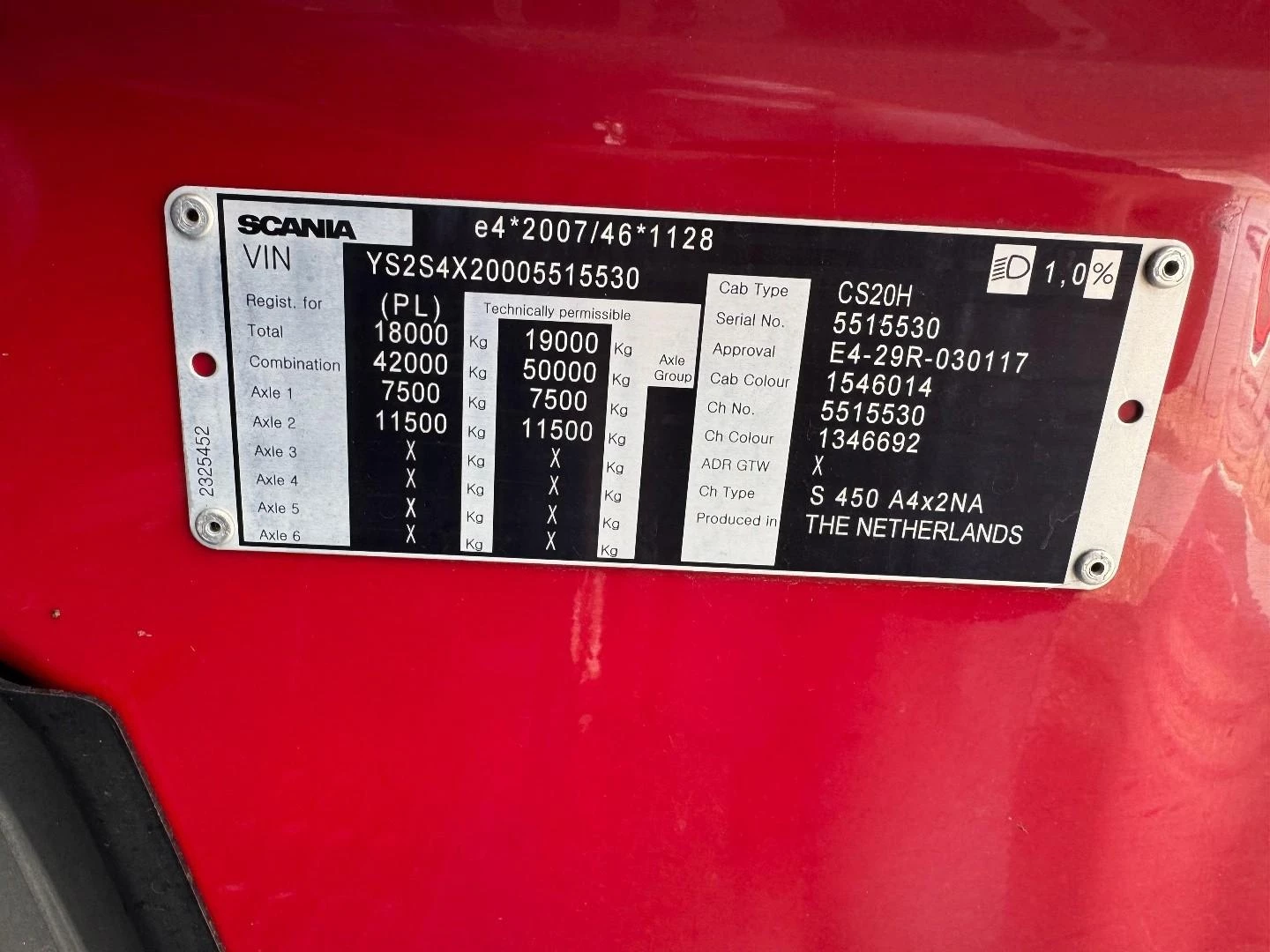 Scania S 2018 - S450 image 18