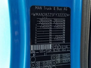 MAN TGM 2015 - 18.290 - Tautliner with sideboards - Loadlift - Full air - Euro 6 - Automatic gearbox imagen 23