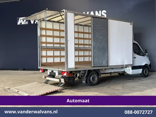Mercedes-Benz Sprinter 2023 - 315 CDI 150pk 9G-Tronic Automaat Bakwagen 22m3 KUUB Laadklep Zijdeur Euro6 Airco | LAT om LAT | Leder afbeelding 2 miniatuur
