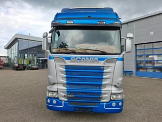 Scania R 2014 - R580 V8 / RETARDER / LIFT+LENKACHSE / FULL-AIR / PLATFORM 2000 KG / LEATHER / AIRCO / AUTOMATIC / EURO-6 / 2014 image 6