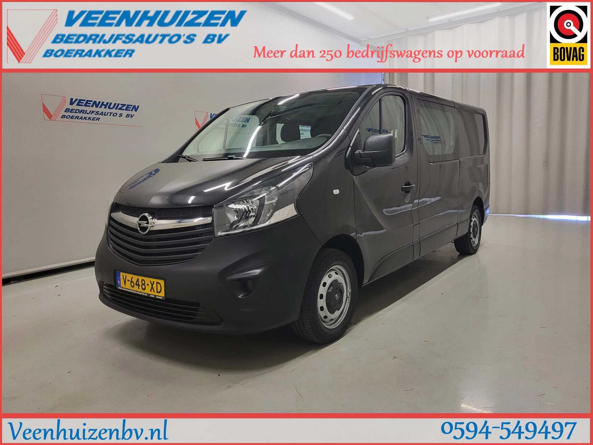 Opel Vivaro 2019 - 1.6CDTI L2/H1 Dubbele Cabine Euro 6! zdjęcie 1