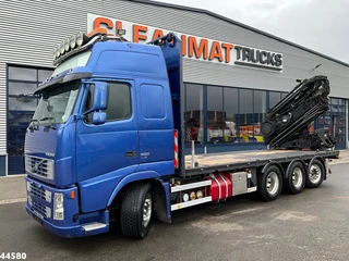 Volvo FH 2008 - 520 8x4 Euro 5 Hiab 24 Tonmeter laadkraan + Fly-jib afbeelding 2 miniatuur
