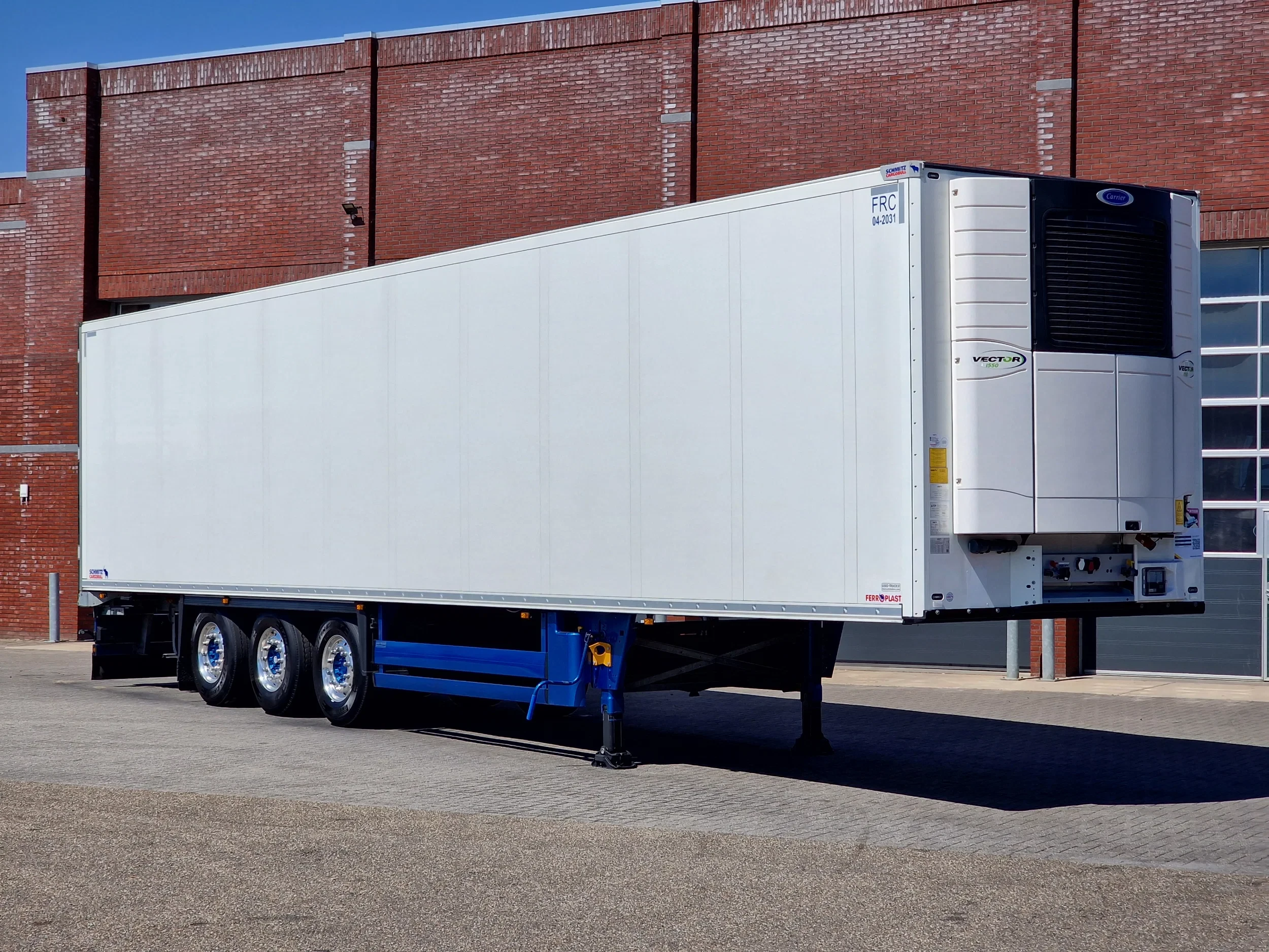 Schmitz Cargobull 2025 - SCB*S3 Carrier Vector 1550 - ATP/FRC - Like new! - Alloy wheels afbeelding 1