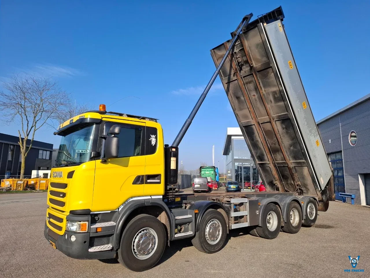 Scania G 2014 - G410 / 10X4 / RETARDER / NL TRUCK / TUV:02-07-2026 / HYVA ASPHHALT TIPPER+SNIP / 28TON / AUTOMATIC / EURO-6 / 2014 obrázek 1