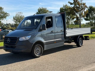 Mercedes-Benz Sprinter 2024 - 317CDI Dubbelcabine Openlaadbak ( 3,40 L ) Airco Cruisecontrol BPM VRIJ EURO 6 te koop
