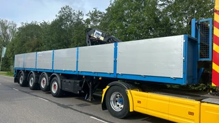 KWB 2000 - Stenentrailer | 4 asser | APK | liftas | kennis 14 ton afbeelding 2 miniatuur