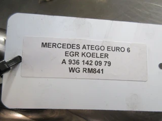 Mercedes-Benz - A 936 142 09 79 EGR KOELER MERCEDES OM934LA EURO 6 изображение 3 миниатюра