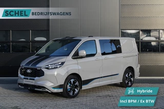 Ford Transit Custom 2025 - 320 2.5 PHEV L1H1 Sport DC 232pk - 2x Schuif - 360 Camera - ACC - Keyless - Stoel/Stuurverwarming - Blindspot - Incl BPM - Rijklaar immagine 1