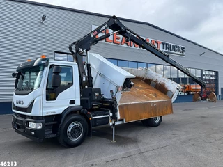 Iveco Eurocargo 2021 - ML190EL32 Euro 6 Hiab 16 Tonmeter laadkraan Just 97.411 km! image 2