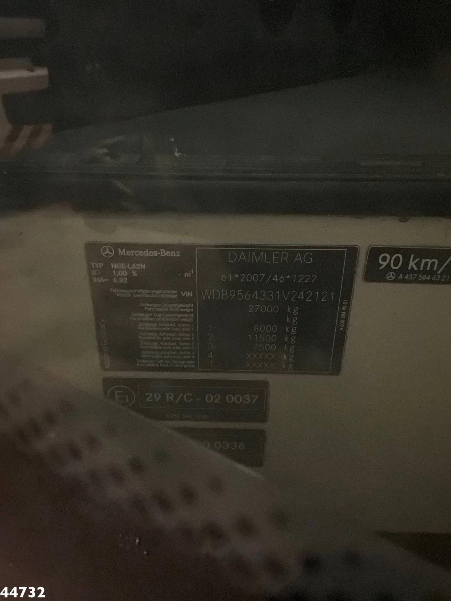 Mercedes-Benz 300 2016 - Econic 2630 Euro 6 CNG Norba MF 18m³ 2 compartimenten just 137.620 km! afbeelding 18