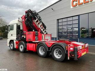 MAN TGS 2017 - 35.500 8x4 HMF 95 Tonmeter laadkraan bj. 2019! image 2