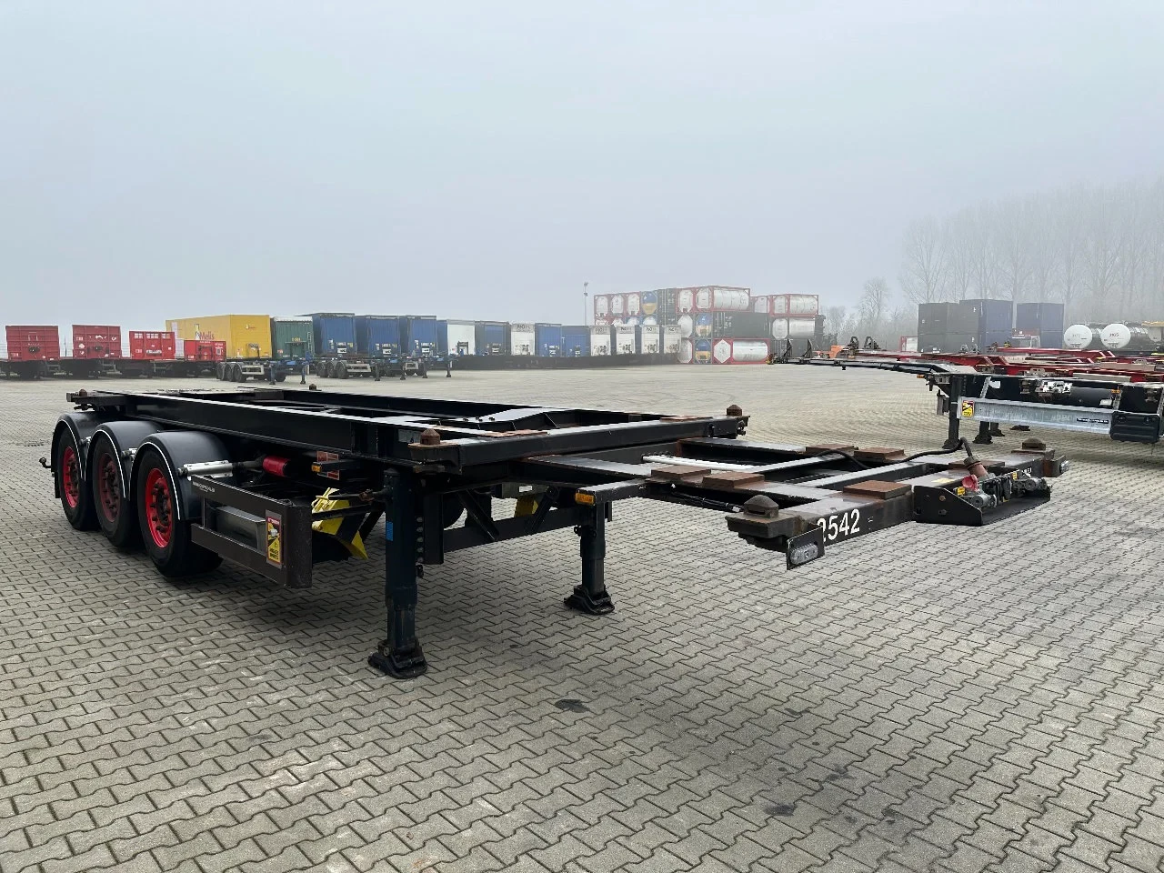 Van Hool 2005 - 20FT Tipping-chassis, ADR (EX/II, EX/III, FL, AT), SAF, 2 liftaxles obrázek 16