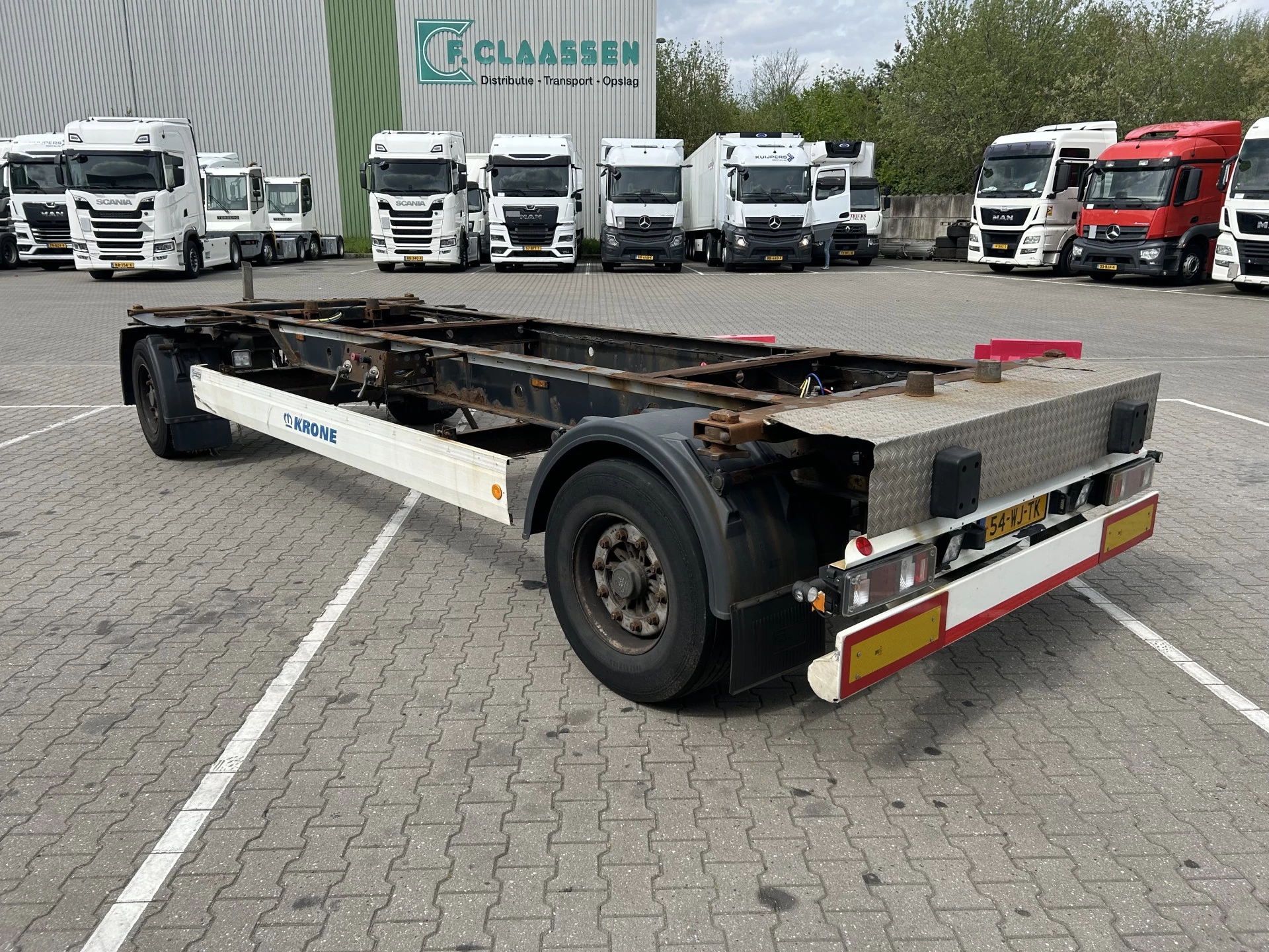 Krone BDF Box Carrier 2013 - / Molen - Schamel Aanhanger obrázek 16