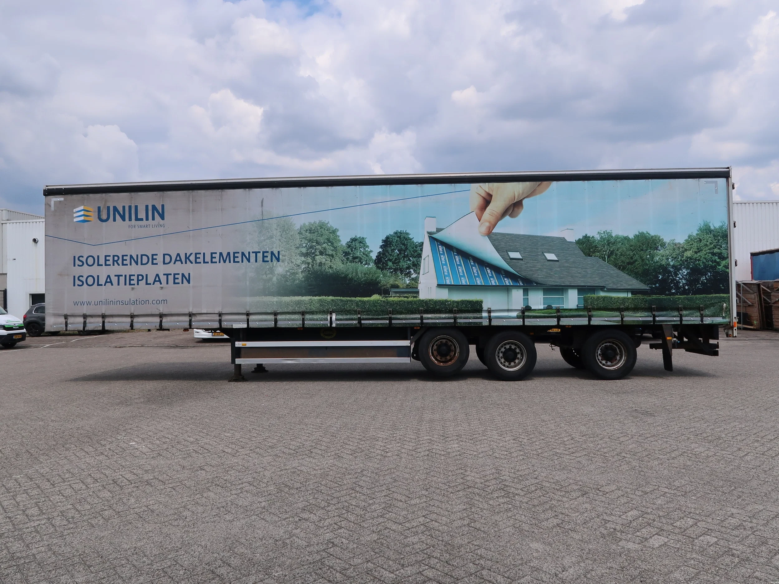 Jumbo DO 270SE 2008 - O4, Lift & Lenkachse BPW, Staplerhalter, 2 Units, TUV, NL Trailer TOP! afbeelding 9