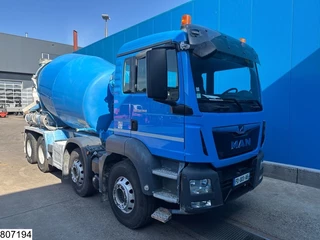MAN TGS 2019 - 32 360 8x4, EURo 6, Stetter 9m3, Steel suspension image 3
