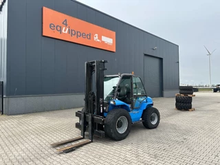 Manitou M 50-4T 2012 - M 50-4T 4x4 rough terrain forklift / only 2.092hrs / triplex-mast / side-shift obrazek 3