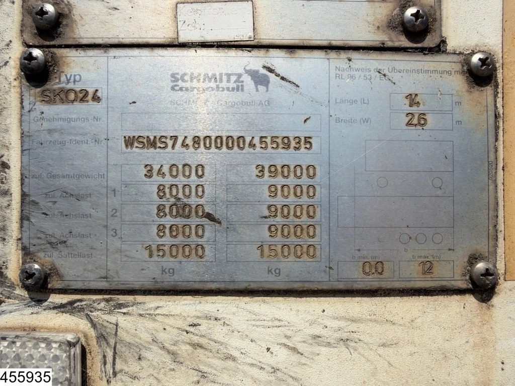 Schmitz Cargobull 2004 - Koel vries Carrier Maxima 1350 imagen 7