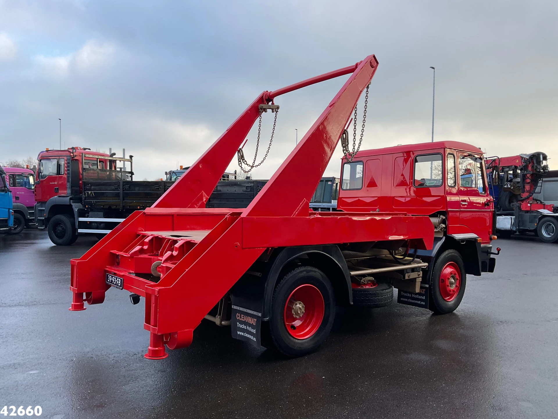 DAF FA 1600 DF 485 14 Ton portaalarmsysteem Oldtimer 1975 immagine 4