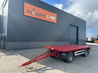 LAG A-2-20 1992 - 2-axle BALLAST drawbar-trailer / SAF + drum / NL-trailer / APK: 12-2026 à vendre