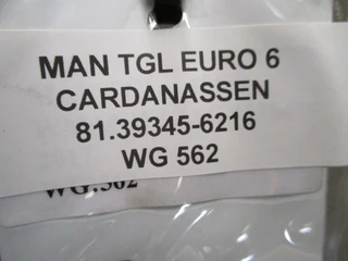 MAN - 81.39345-6216 COMPLETE CARDANASSEN SET EURO 6 image 3 thumbnail