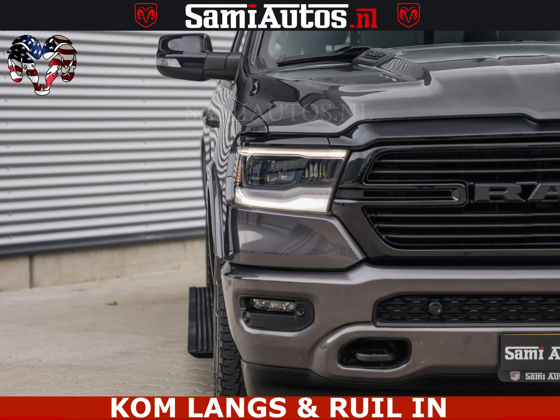 Dodge Ram Pick-Up 2023 - SPORT LARAMIE 5.7 V8 HEMI | LUCHTVERING | 2023 | PANODAK | GROOTSCHERM | DC | TOP KLEUR GRANITE | afbeelding 24