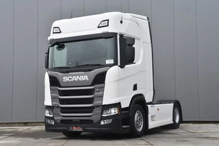 Scania R 2023 - R500 NGS 4x2 - SUPER - NEW TACHO - 311 TKM - RETARDER - ACC - PARK. AIRCO - 2 x FUEL TANKS - LED - TOP CONDITION - te koop