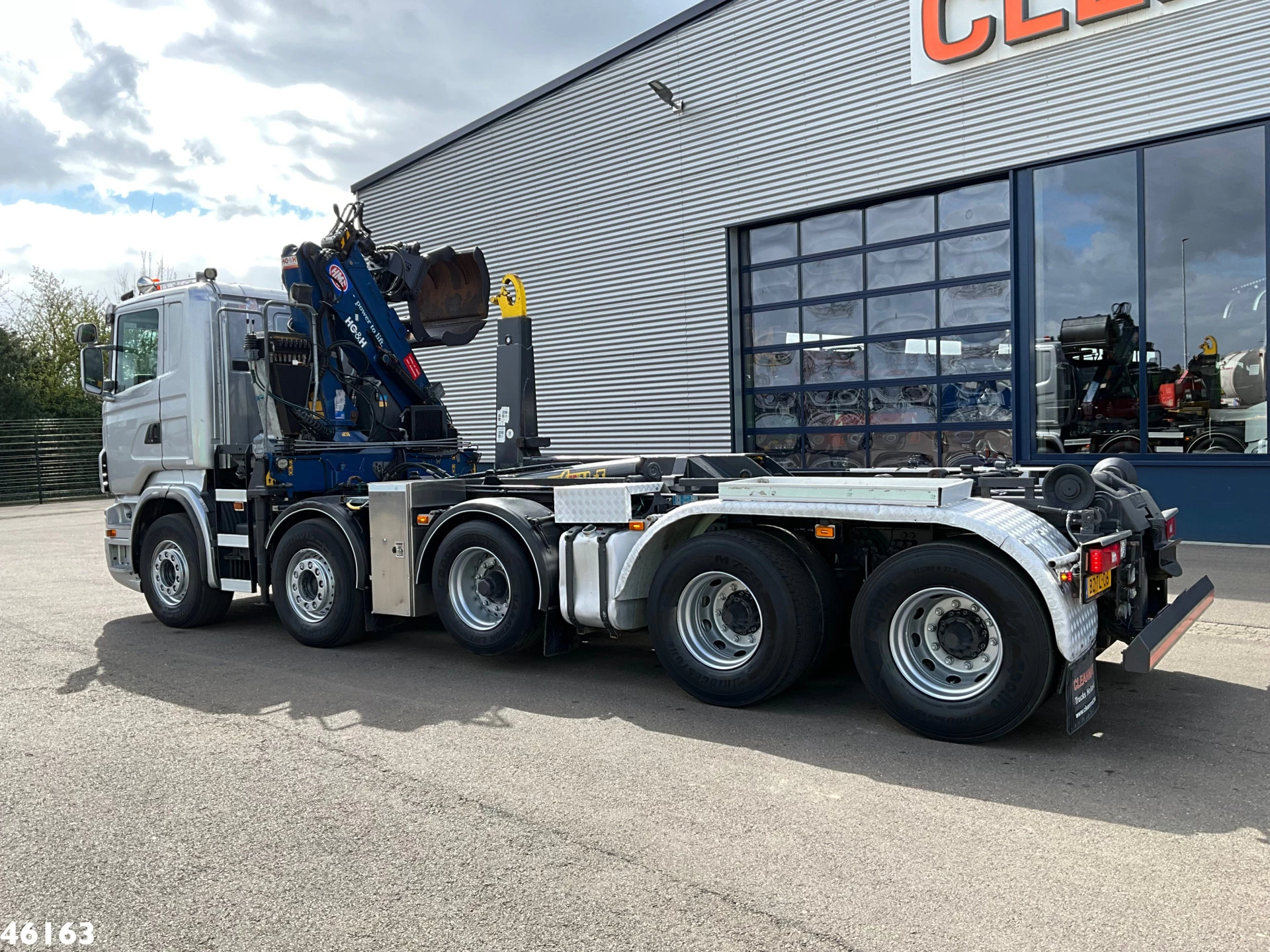 Scania R 2012 - 480 10x4 Retarder HMF 16 Tonmeter Z-kraan Bild 2