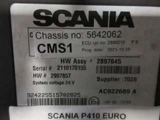 Scania - 2890010//2897645//2907857 CMS1 MODULEN SCANIA P 410 EURO 6 NGS изображение 3 миниатюра