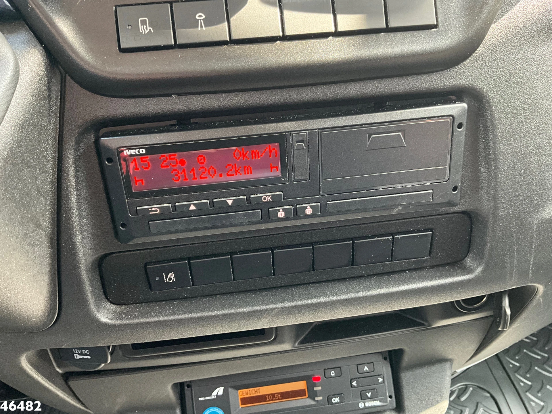 Iveco Daily 2019 - 50C21 + Kuiper KPRO54 gesloten laadbak BE-Combi Just 31.119 km! afbeelding 32