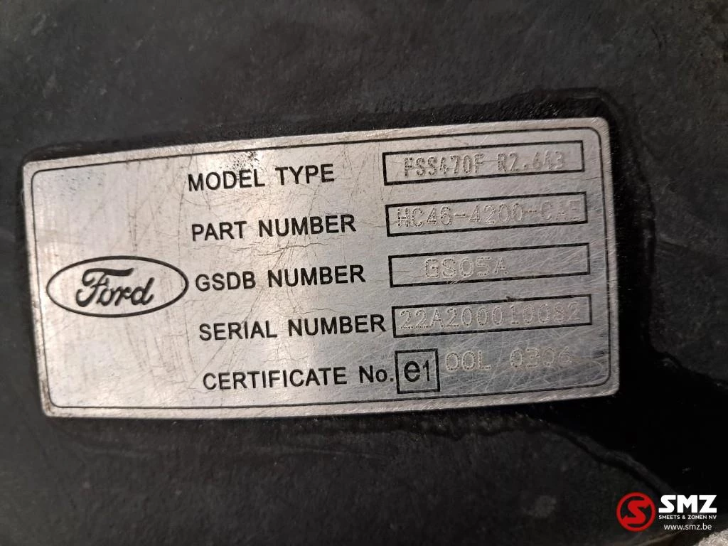 Ford 2023 - Occ differentiëel FSS470F i=2,64 Ford immagine 8