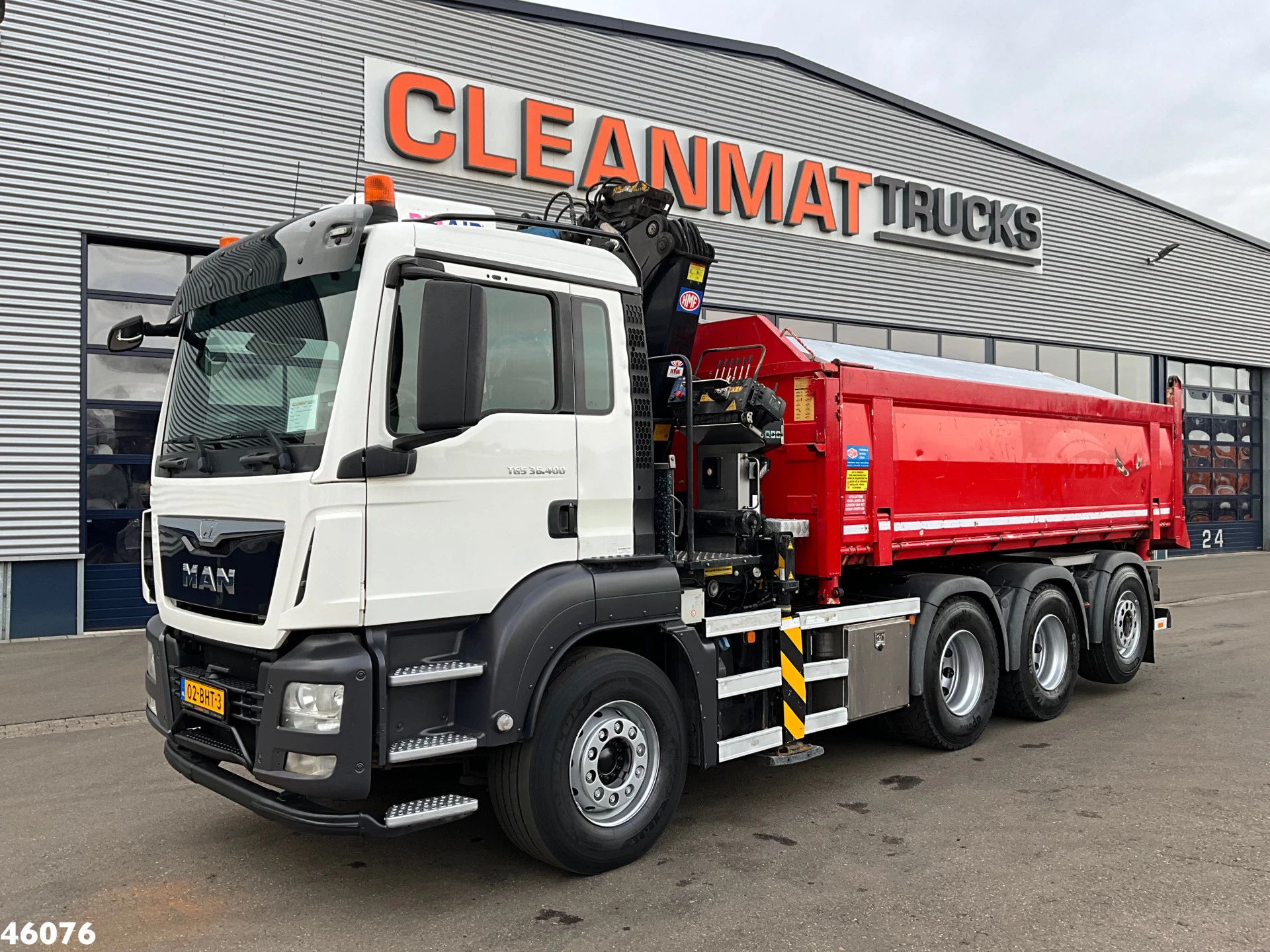MAN TGS 2016 - 36.400 8x4 Euro 6 HMF 22 Tonmeter Z-kraan zdjęcie 3
